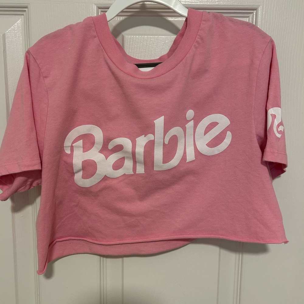 Cutie Pink Barbie crop top!
